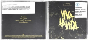 Coldplay - Viva La Vida Interview DIsc - Scarce 2008 UK promo only CD - Picture 1 of 1