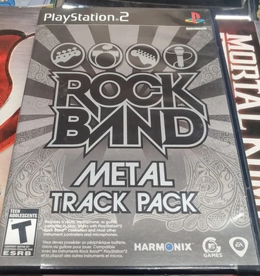 Rock Band: Metal Track Pack PlayStation 2 PS2 New Factory Sealed (No Plastic) - Image 1 of 3