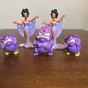 Hercules Disney Figures Lot Of 5 Esmeralda And Pain McDonald’s - Picture 1 of 9