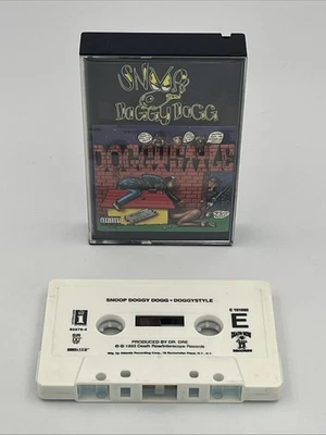 Snoop Dogg Doggystyle Album Cassette Death Row BMG Release Parental Advisory EX - Image 1 of 4