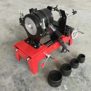 φ63-160 mm máquina soldadora de fusión de tubo de zócalo para tuberías PPR/PE/PB/PE-RT 220 V - Imagen 1 de 7