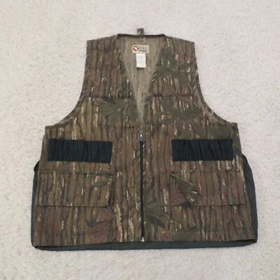 Camo Vest Mens Medium Realtree Sports Afield Shooting Hunting Upland Bird - Image 1 of 4