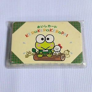 Vintage Sanrio KEROKEROKEROPPI 1991 Aufkleber Profilkarte Japan schönes Komplettset - Bild 1 von 6