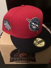 EXCLUSIVE FITTED FLORIDA MARLINS TWO TONE MR. KRABS SIZE 7 7/8 NOT HAT CLUB!