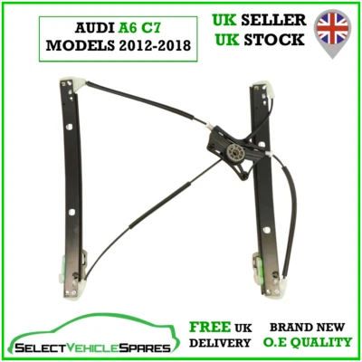 REGULADOR VENTANA DELANTERA IZQUIERDA LADO PASAJERO AUDI A6 C7 NUEVO 2012-2018 Foto 1 de 4
