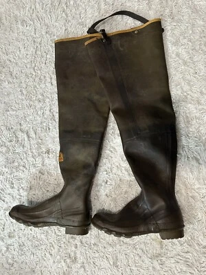 Lacrosse Outdoorsman 32" Hip Waders Green Brown Hunting Fishing Outdoor Mens 13 - Image 1 of 4