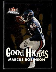 2000 Fleer Focus Good Hands #7 Marcus Robinson Chicago Bears - Picture 1 of 2