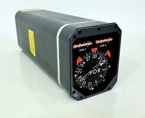 Boeing 747 DDRMI Navigation Indicator – THOMSON-CSF Jaeger F0052 VOR DME HDG – S - Bild 1 von 4