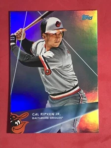 2020 Topps Steve Aoki Wave 1 Rainbow Foil Cal Ripkin Jr. #19 Orioles HOF - Picture 1 of 2