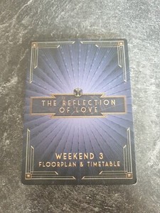 Tomorrowland 2022    WE 3     1 x Floorplan & Timetable 