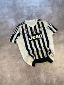 Camiseta de fútbol vintage 2015 Marchisio #8 Adidas Juventus blanca/negra talla L - Imagen 1 de 21