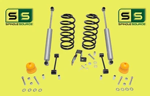 3" REAR DROP COILS WITH REAR SHOCKS ,FITS 2009-2018 DODGE RAM 1500 2WD - Picture 1 of 1