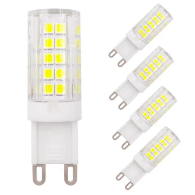 5pcs G9 LED Light Bulb 64-2835 Ceramics Lights 5W 110V 120V White/Warm White #H - Image 1 of 4