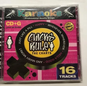 Karaoke Bay Chicks Rule the Charts 16 Tracks (CD+G New SEALED PACKAGE - Picture 1 of 2