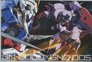poster promo Mobile suit Gundam 00 OO anime GN-0000 GNZ-005 - Picture 1 of 2