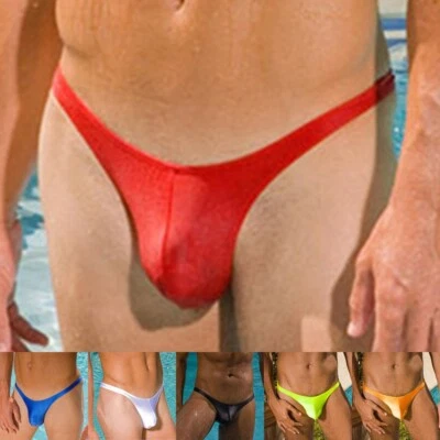 Mens Swimwear Swim Bathing Briefs Swiming Bikinis Beach Swimsuit Beachwear - Image 1 of 4