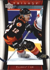 2005-06 Upper Deck Trilogy Calgary Flames Hockey Card #15 Jarome Iginla