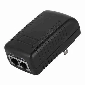 48V/0.5A POE Wall Plug Injector Ethernet Adapter PoE Power Supply For IP Cam Fit - Picture 1 of 22