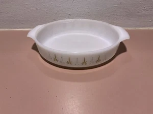 Fire King Anchor Hocking 9" Round Candle Glow Baking Casserole Dish #429 Vintage - Picture 1 of 9