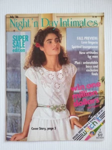July 1986 Night 'n Day Intimates Catalog Luxe Lingerie Swimsuits RARE - Picture 1 of 7