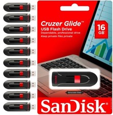 SanDisk 16GB USB 3.0 Flash Drive Memory Stick Thumb Drive Wholesale Lot 10 Pack