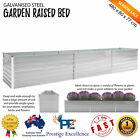 Galvanised Steel Garden Raised Bed Flower Plants Vegetable Herb Planter Pot Box