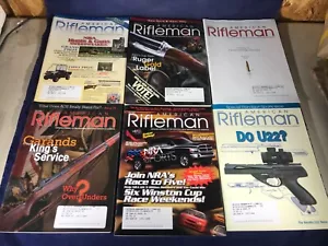 E2-24 AMERICAN RIFLEMAN MAGAZIN - 6 AUSGABEN LOT - JANUAR BIS JUNI 2002 - Bild 1 von 2