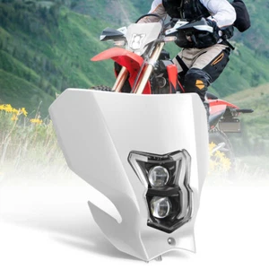 LED Headlight Assembly With Fairing For HONDA CRF450L 2019-2024 450RL 2021-2024 - Picture 1 of 12
