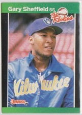 1989 Donruss "The Rookies" singles - short printed