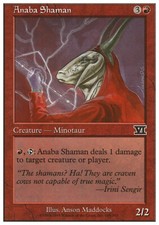 Magic the Gathering MTG Anaba Shaman (165) Sixth Edition   NM