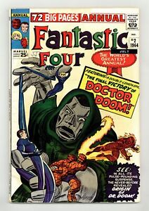 Fantastic Four Annual #2 VG 4.0 1964