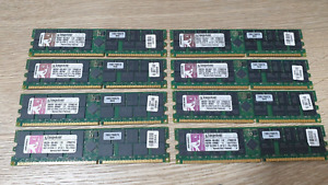 Lot Of 8 (8x2G) Kingston 2GB PC2100 (DDR-266) 41P0252 / KTM5037/4G