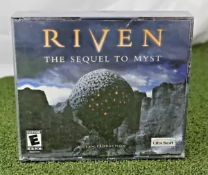Riven The Sequel to Myst PC New Sealed PC MAC Ubisoft NEW SEALED - Picture 1 of 4