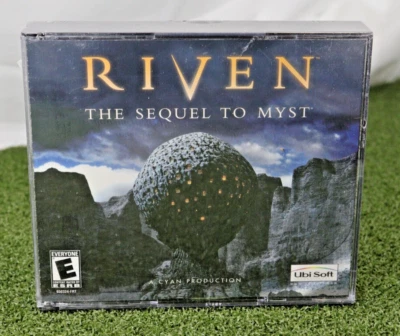 Riven The Sequel to Myst PC  New Sealed PC MAC Ubisoft NEW SEALED - Image 1 of 4