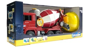 Bruder Man Cement Mixer With Helmet Limited Item BR01740 - Picture 1 of 7