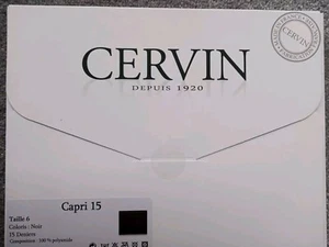 Nylon Strapsstrümpfe 15 DEN Größe 6 von CERVIN ( echte Nylon nicht dehnbar) - Bild 1 von 4