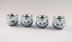 Set di 4 dadi distanziatori extra corti M12 x 1,25, 19 mm esadecimali aperti - Foto 1 di 2