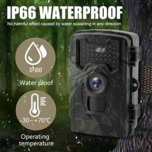 36 MP Wildlife Trail Camera 1080P HD Outdoor Night Vision Motion Hunting Cam