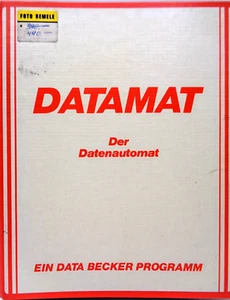 COMMODORE 128 -- DATAMAT 128 (DATA BECKER  - DISK) #VERSION FÜR DEN C128 - Afbeelding 1 van 7