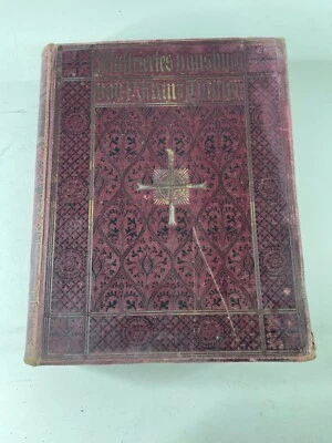 Buch Illustriertes Hausbuch für Christliche Familien  P. Franz Tischler vintage - Bild 1 von 4