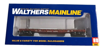 Walthers MainLine 910-6618 Minneapolis & St. Louis MSTL 16209 53' GSC Flatcar - Image 1 of 4
