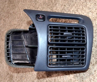 1990-1993 TOYOTA CELICA DASH VENTS HEAT AIR AC BEZEL TRIM GRAY Foto 1 de 4