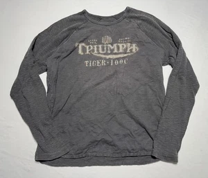 Camisa térmica de manga larga Triumph Lucky Brand Tiger 1000 para hombre XL carbón - Imagen 1 de 6