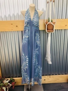Wish Silk Boho Halter Dress - Picture 1 of 3