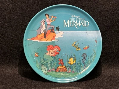 "La Sirenita 8"" Plato Infantil Plástico Melamina Diseños Walt Disney Zak" Foto 1 de 4