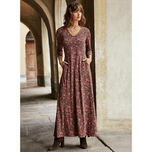 Peruvian Connection Winter Vine Cottagecore Maxi Dress Womens XS fairy whimsical - Picture 1 of 6