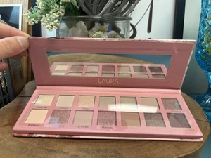 Laura Geller Casual Collection Rose and Taupe 14 Multi-Finish Eyeshadow Palette - Picture 1 of 5