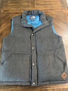 Giacca giubbotto imbottito The North Face blu indaco taglia large - Foto 1 di 10