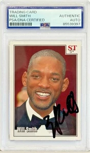 Tarjeta de tributo Spotlight autografiada firmada por Will Smith losa PSA/DNA CERTIFICADO DE AUTENTICIDAD SIN USAR, EN CAJA - Imagen 1 de 2