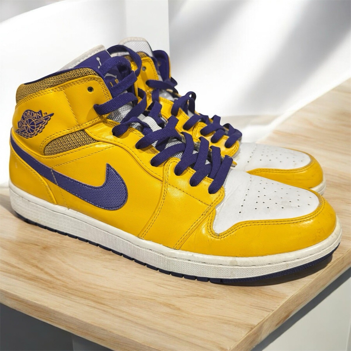 Jordan 1 Mid Lakers for Sale | Authenticity Guaranteed | eBay Jordan 1 Mid Lakers for Sale | Authenticity Guaranteed | eBay